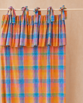 Multicolor Madras Print Curtain | 100% Cotton | 1pc