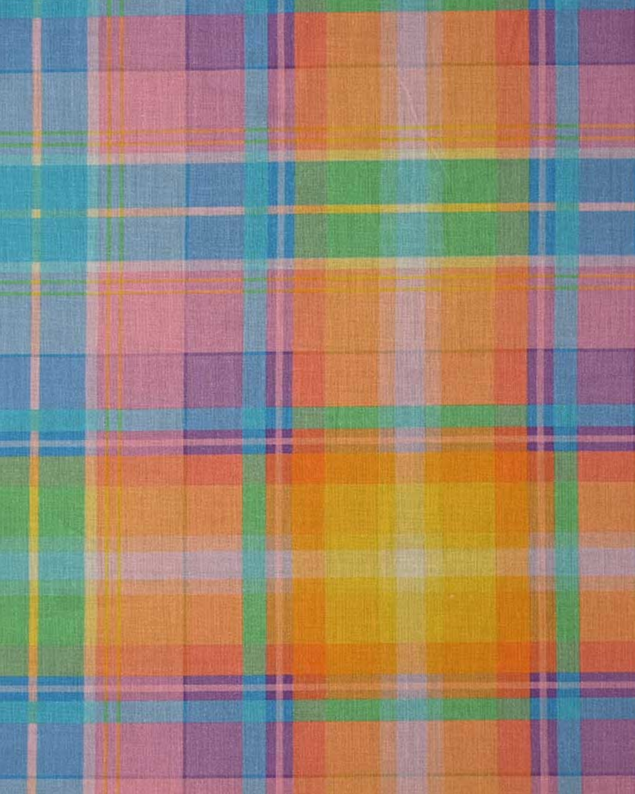 Multicolor Madras Print Curtain | 100% Cotton | 1pc